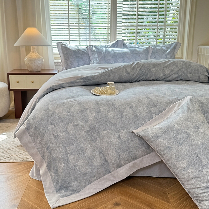 91家纺网 家纺一手货源 找家纺 巧玲珑 2025新款ABk版新疆棉双拼四件套（新花色已更新）