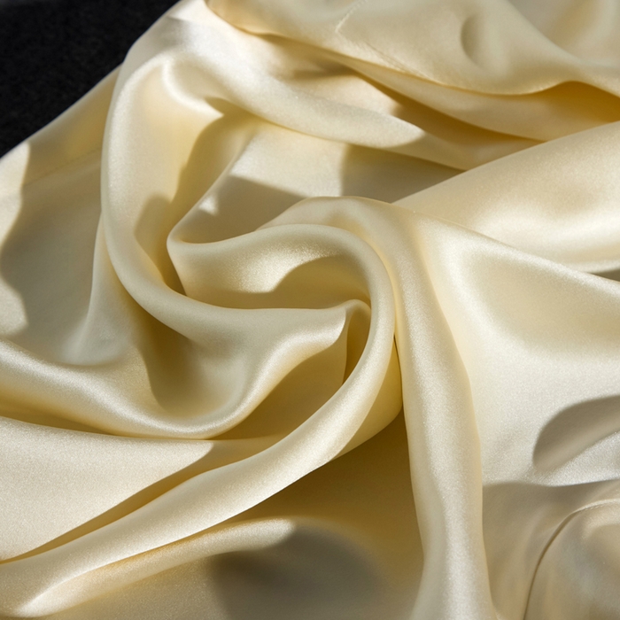 91家纺网 家纺一手货源 找家纺 凯森家纺 重磅纯真丝枕套一对100%桑蚕丝枕芯套美 容丝绸缎面枕头套夏季冰丝枕巾枕头套 太空白