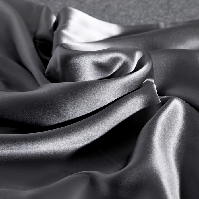 91家纺网 家纺一手货源 找家纺 凯森家纺 重磅纯真丝枕套一对100%桑蚕丝枕芯套美 容丝绸缎面枕头套夏季冰丝枕巾枕头套 金属灰