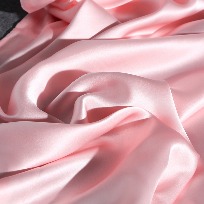 91家纺网 家纺一手货源 找家纺 凯森家纺 重磅纯真丝枕套一对100%桑蚕丝枕芯套美 容丝绸缎面枕头套夏季冰丝枕巾枕头套 少女粉