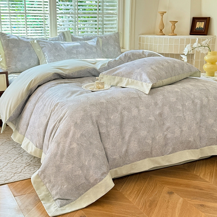 91家纺网 家纺一手货源 找家纺 巧玲珑 2025新款ABk版新疆棉双拼四件套（新花色已更新）