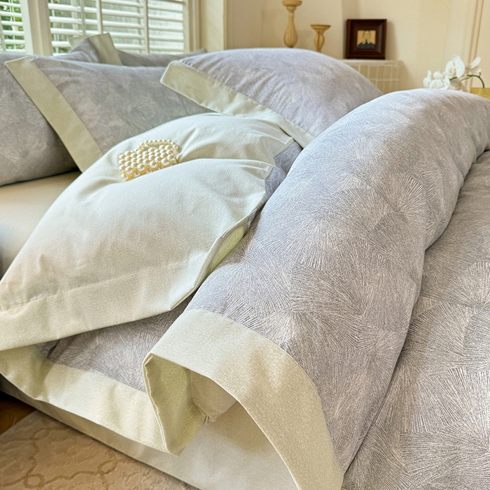 91家纺网 家纺一手货源 找家纺 巧玲珑 2025新款ABk版新疆棉双拼四件套（新花色已更新）