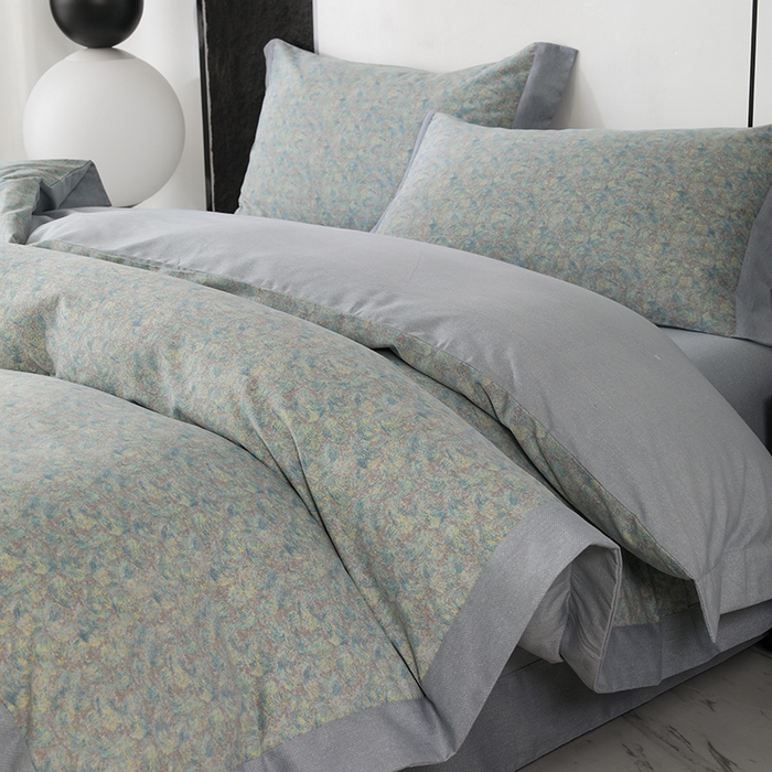 91家纺网 家纺一手货源 找家纺 巧玲珑 2025新款ABk版新疆棉双拼四件套（新花色已更新）