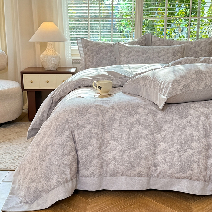 91家纺网 家纺一手货源 找家纺 巧玲珑 2025新款ABk版新疆棉双拼四件套（新花色已更新）