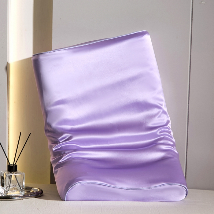 91家纺网 家纺一手货源 找家纺 （总）凯森家纺 双面纯真丝乳胶枕套100%桑蚕丝记忆枕枕芯套丝绸缎面成人40x60cm记忆枕枕头套50x30儿童枕套