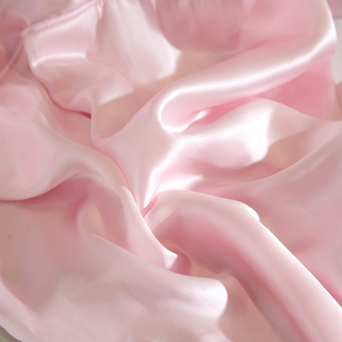 91家纺网 家纺一手货源 找家纺 凯森家纺 双面纯真丝乳胶枕套100%桑蚕丝记忆枕枕芯套丝绸缎面成人40x60cm记忆枕枕头套50x30儿童枕套 少女粉