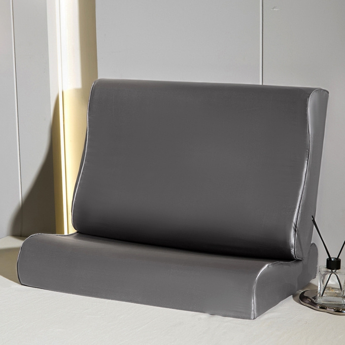 91家纺网 家纺一手货源 找家纺 凯森家纺 双面纯真丝乳胶枕套100%桑蚕丝记忆枕枕芯套丝绸缎面成人40x60cm记忆枕枕头套50x30儿童枕套 金属灰