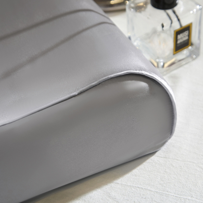 91家纺网 家纺一手货源 找家纺 凯森家纺 双面纯真丝乳胶枕套100%桑蚕丝记忆枕枕芯套丝绸缎面成人40x60cm记忆枕枕头套50x30儿童枕套 鸽子灰