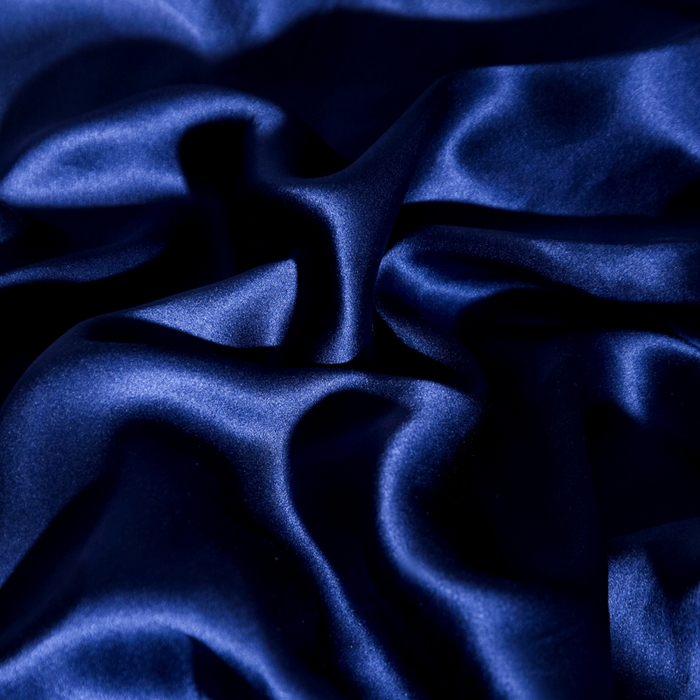 91家纺网 家纺一手货源 找家纺 凯森家纺 双面纯真丝乳胶枕套100%桑蚕丝记忆枕枕芯套丝绸缎面成人40x60cm记忆枕枕头套50x30儿童枕套 贵族蓝