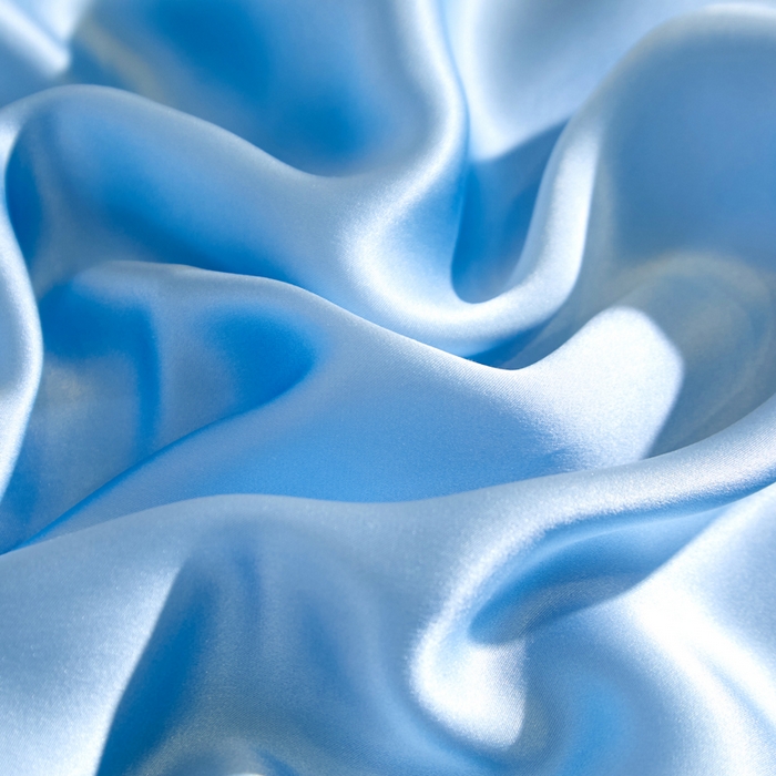 91家纺网 家纺一手货源 找家纺 凯森家纺 双面纯真丝乳胶枕套100%桑蚕丝记忆枕枕芯套丝绸缎面成人40x60cm记忆枕枕头套50x30儿童枕套 雾霾蓝