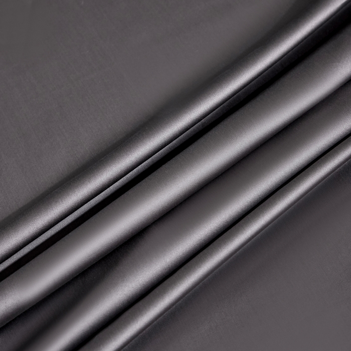 91家纺网 家纺一手货源 找家纺 凯森家纺 高端新疆100支长绒棉床单单件纯棉全棉单双人贡缎加厚被单三件套简约纯色床单床笠 床单-商务灰