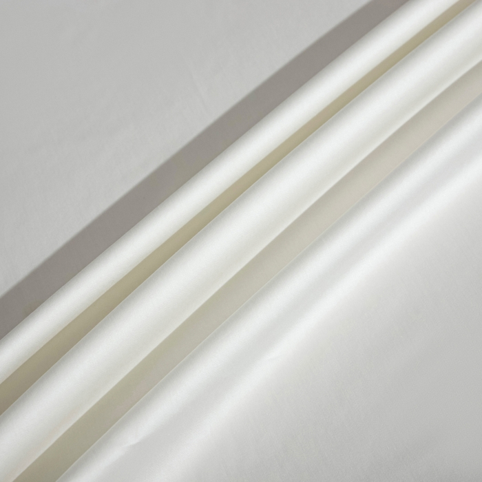 91家纺网 家纺一手货源 找家纺 凯森家纺 高端新疆100支长绒棉床单单件纯棉全棉单双人贡缎加厚被单三件套简约纯色床单床笠 床单-月光白