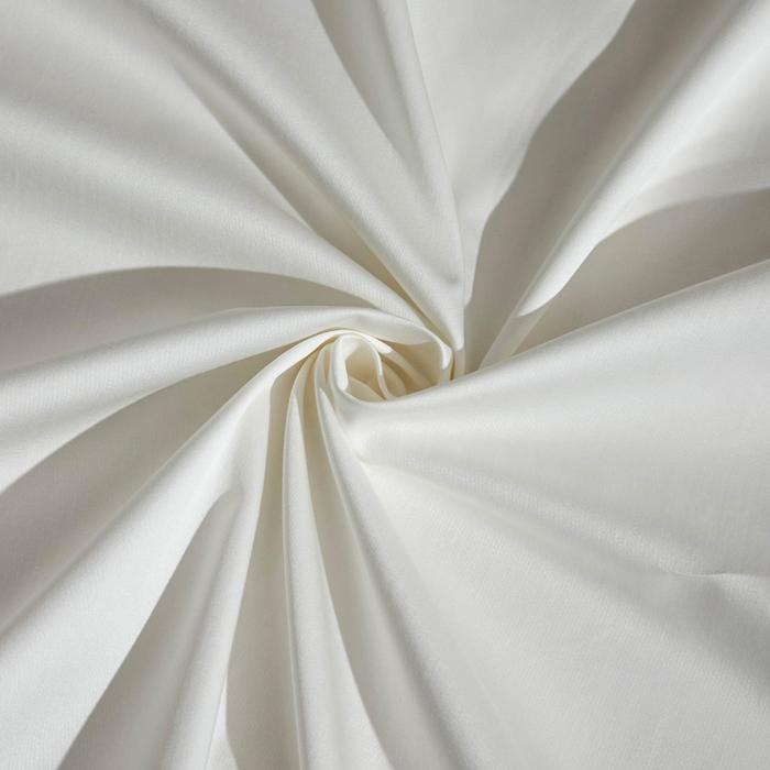 91家纺网 家纺一手货源 找家纺 凯森家纺 高端新疆100支长绒棉床单单件纯棉全棉单双人贡缎加厚被单三件套简约纯色床单床笠 床单-月光白