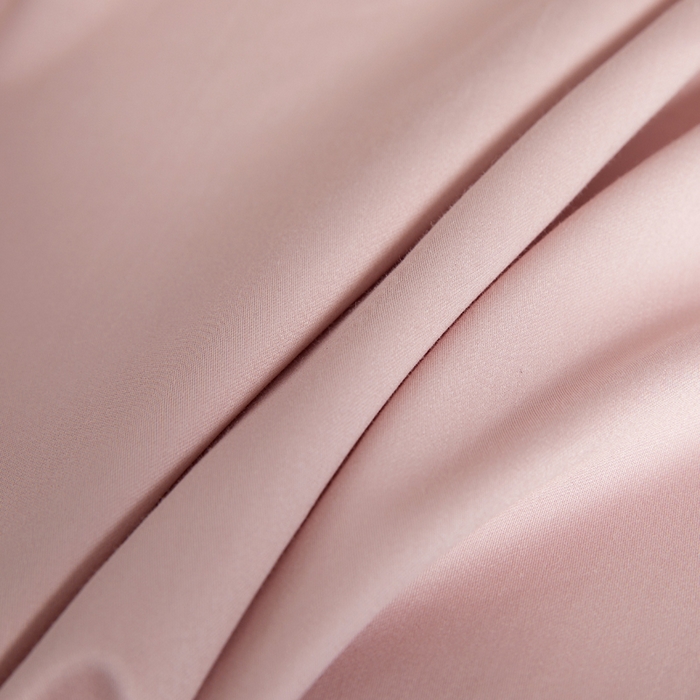 91家纺网 家纺一手货源 找家纺 凯森家纺 高端新疆100支长绒棉床单单件纯棉全棉单双人贡缎加厚被单三件套简约纯色床单床笠 床笠-梦幻粉