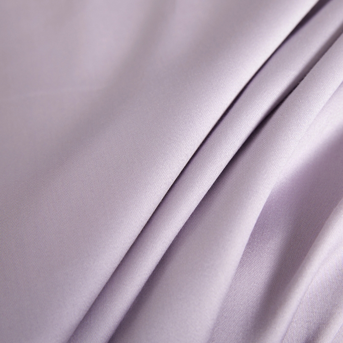 91家纺网 家纺一手货源 找家纺 凯森家纺 高端新疆100支长绒棉床单单件纯棉全棉单双人贡缎加厚被单三件套简约纯色床单床笠 床笠-烟灰紫