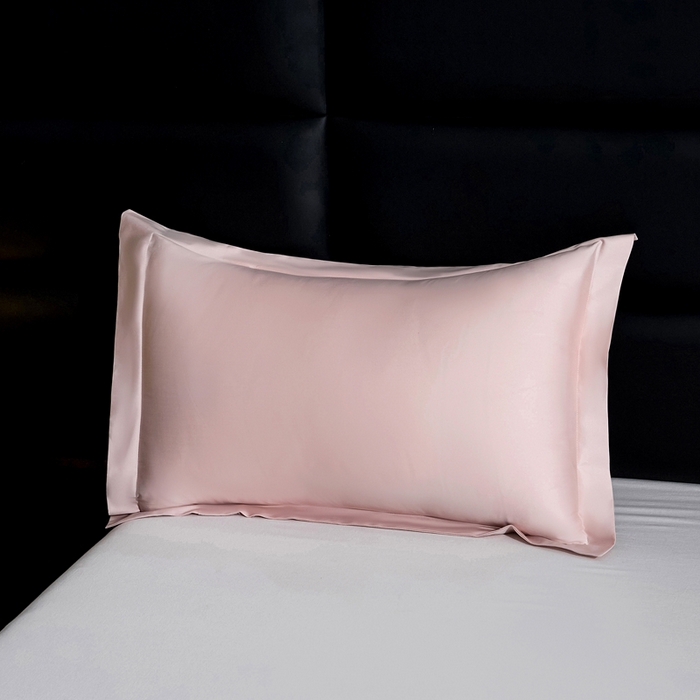 91家纺网 家纺一手货源 找家纺 （总）凯森家纺 100支长绒棉枕套一对装家用纯色枕头套全棉纯棉高级感贡缎枕芯套30x5040X60cm48x74单人