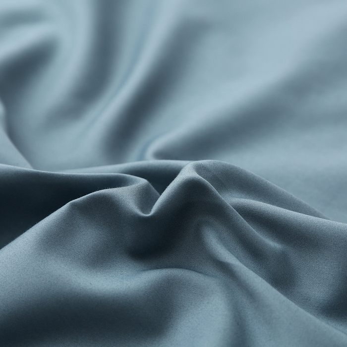 91家纺网 家纺一手货源 找家纺 凯森家纺 100支长绒棉枕套一对装家用纯色枕头套全棉纯棉高级感贡缎枕芯套30x5040X60cm48x74单人 群青蓝