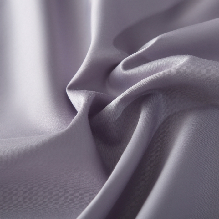 91家纺网 家纺一手货源 找家纺 凯森家纺 100支长绒棉枕套一对装家用纯色枕头套全棉纯棉高级感贡缎枕芯套30x5040X60cm48x74单人 烟灰紫