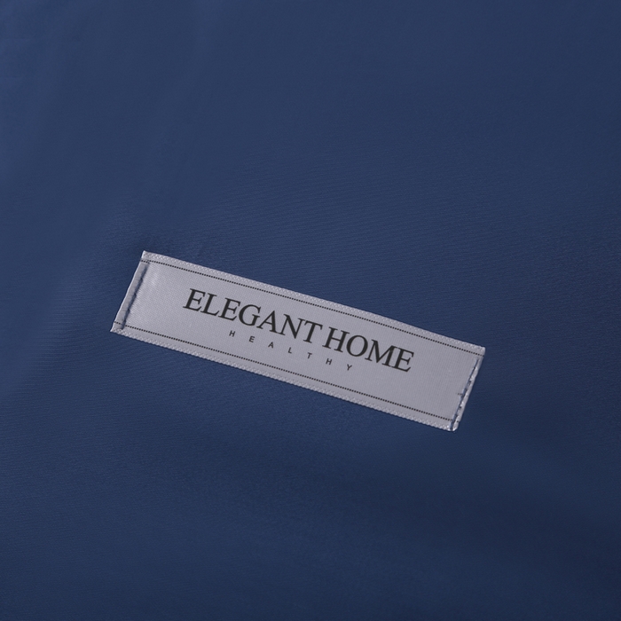 91家纺网 家纺一手货源 找家纺 凯森家纺 新疆100支长绒棉双人情侣枕套全棉贡缎长枕套1.2米1.5米枕芯套加长1米8枕头套纯色枕皮 尼罗蓝