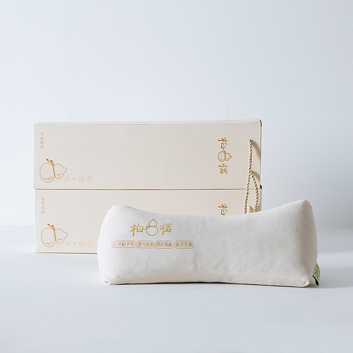 91家纺网 家纺一手货源 找家纺 （总）微枕芯  2025新款柏福系列荞麦枕-草本养生牵引枕