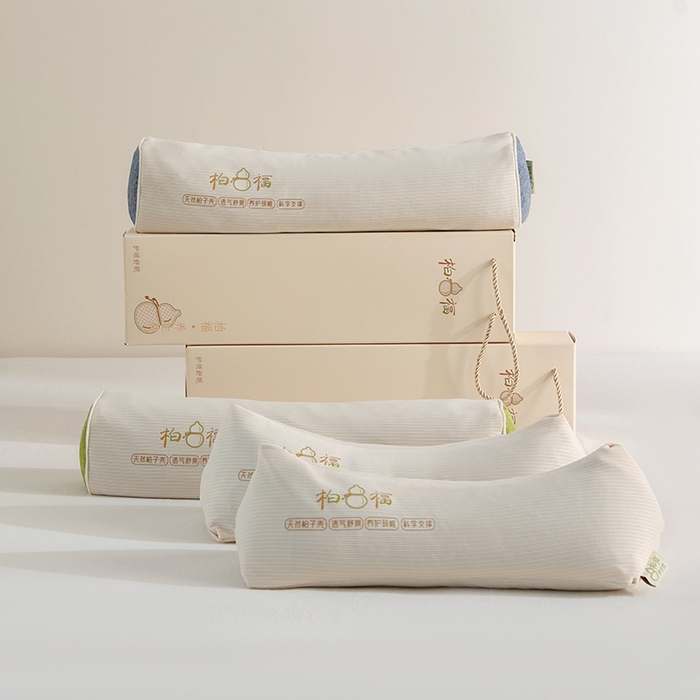 91家纺网 家纺一手货源 找家纺 （总）微枕芯  2025新款柏福系列荞麦枕-草本养生牵引枕