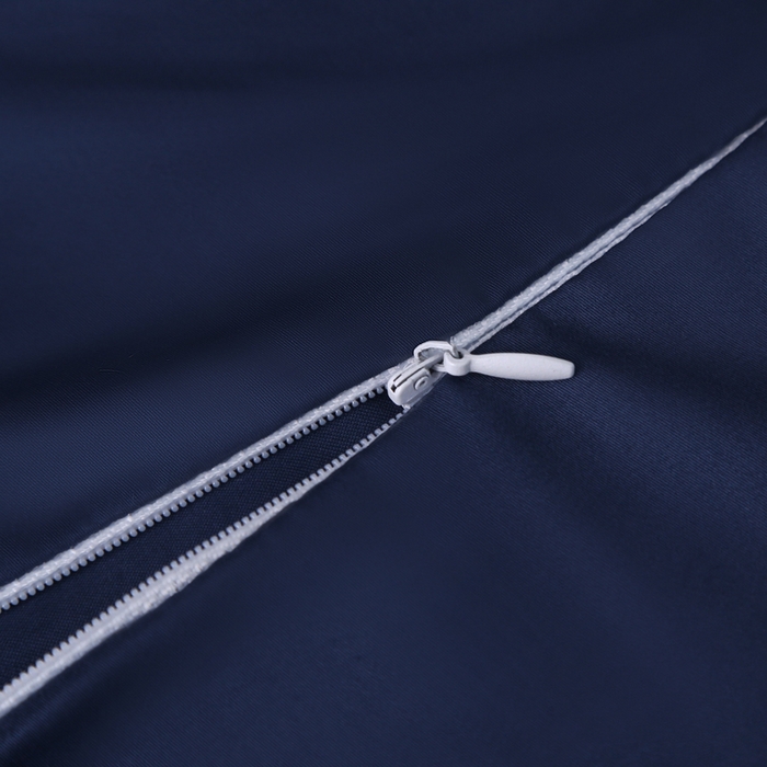 91家纺网 家纺一手货源 找家纺 凯森家纺 100支长绒棉乳胶枕套一对家用40x60cm全棉枕芯套纯棉记忆枕头套30x50高低枕内胆套35x55 尼罗蓝