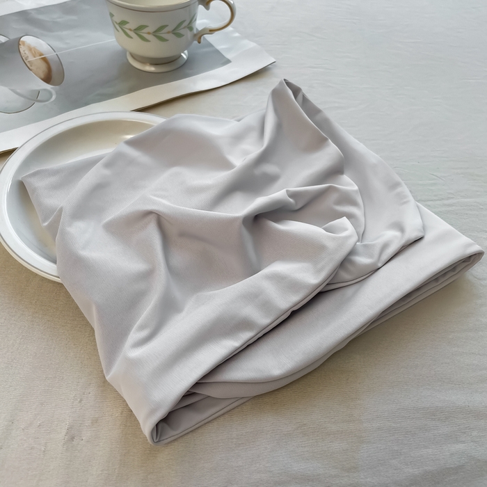 91家纺网 家纺一手货源 找家纺 凯森家纺 亚朵星球同款自然凉感枕套枕头套母婴级新款记忆枕芯成人通用单只装纯色全棉枕头套100%纯棉枕皮整头套子 自然凉感-黎明灰-单枕套