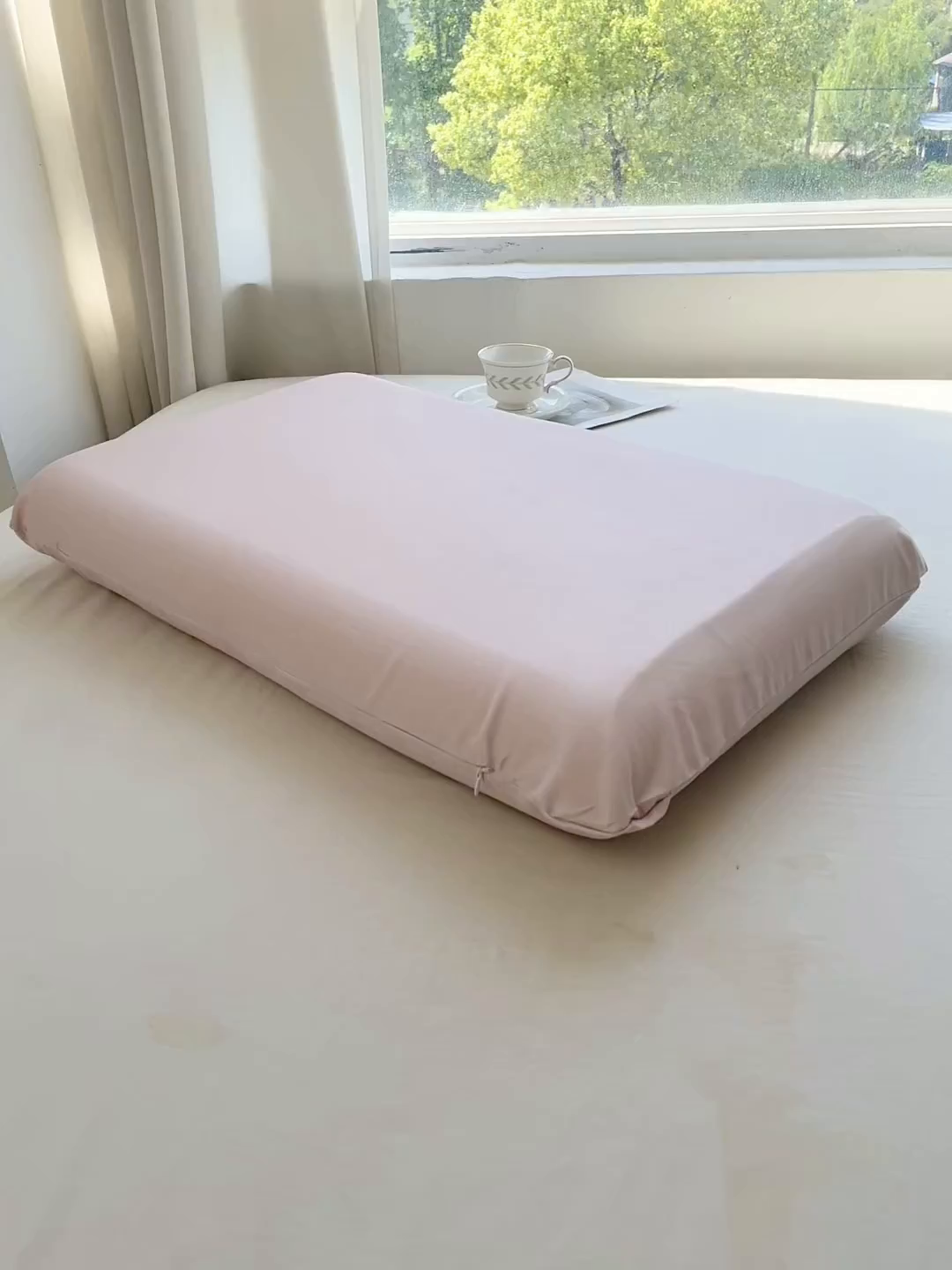 91家纺网 家纺一手货源 找家纺 （总）凯森家纺 亚朵酒店同款星球深睡眠枕套Pro纯色全棉枕头套100%棉纯棉枕芯套成人记忆枕护颈枕套学生宿舍自然凉感