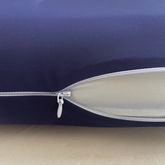 91家纺网 家纺一手货源 找家纺 凯森家纺 亚朵酒店同款星球深睡眠枕套Pro纯色全棉枕头套100%棉纯棉枕芯套成人记忆枕护颈枕套学生宿舍自然凉感 自然凉感-深睡蓝-单枕套