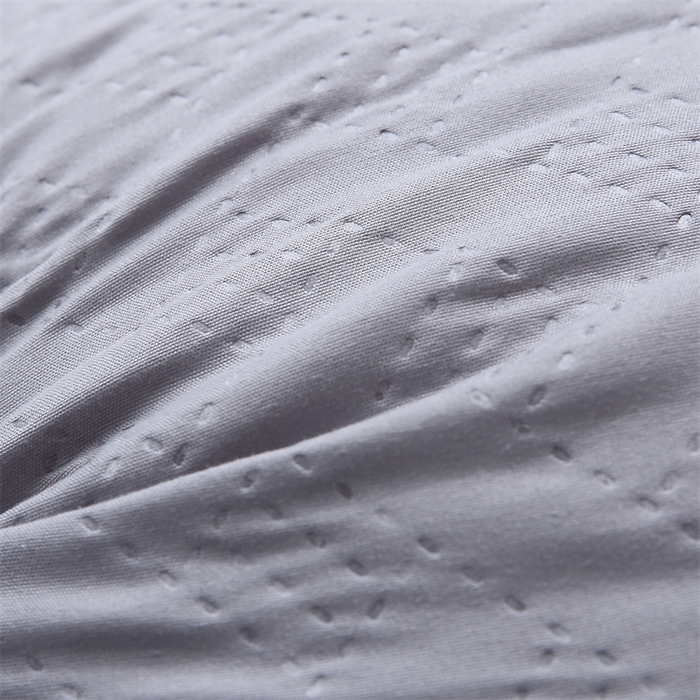 91家纺网 家纺一手货源 找家纺 佳尚枕芯 2025新款水洗枕芯家用枕头酒店宾馆枕头芯学生羽丝绒枕头枕芯 压花吊带灰色700克 