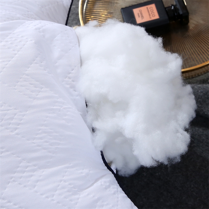91家纺网 家纺一手货源 找家纺 佳尚枕芯 2025新款水洗枕芯家用枕头酒店宾馆枕头芯学生羽丝绒枕头枕芯 压花吊带白色 600克