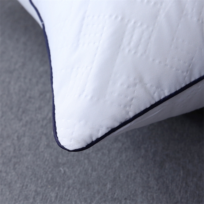 91家纺网 家纺一手货源 找家纺 佳尚枕芯 2025新款水洗枕芯家用枕头酒店宾馆枕头芯学生羽丝绒枕头枕芯 压花吊带白色 700克 