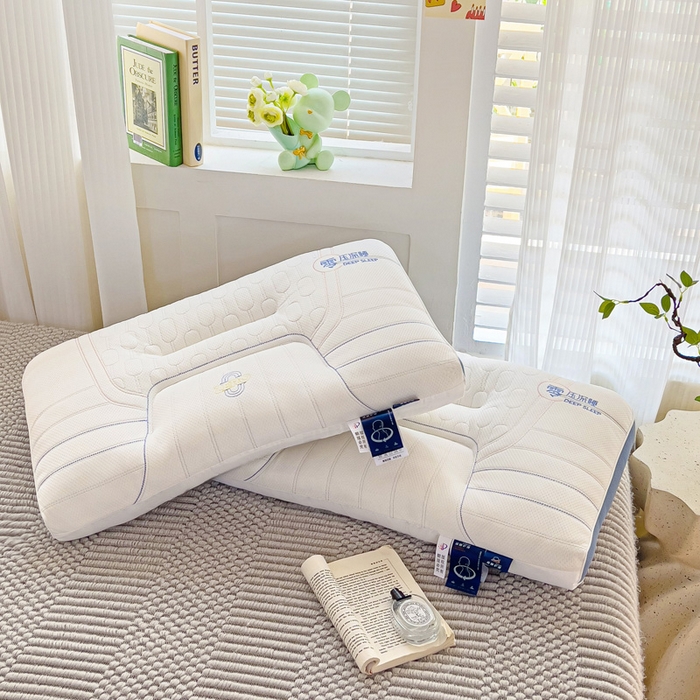 91家纺网 家纺一手货源 找家纺 （总）2025新款透气乳胶零压深睡舱枕头成人护颈椎助睡眠专用枕头枕芯