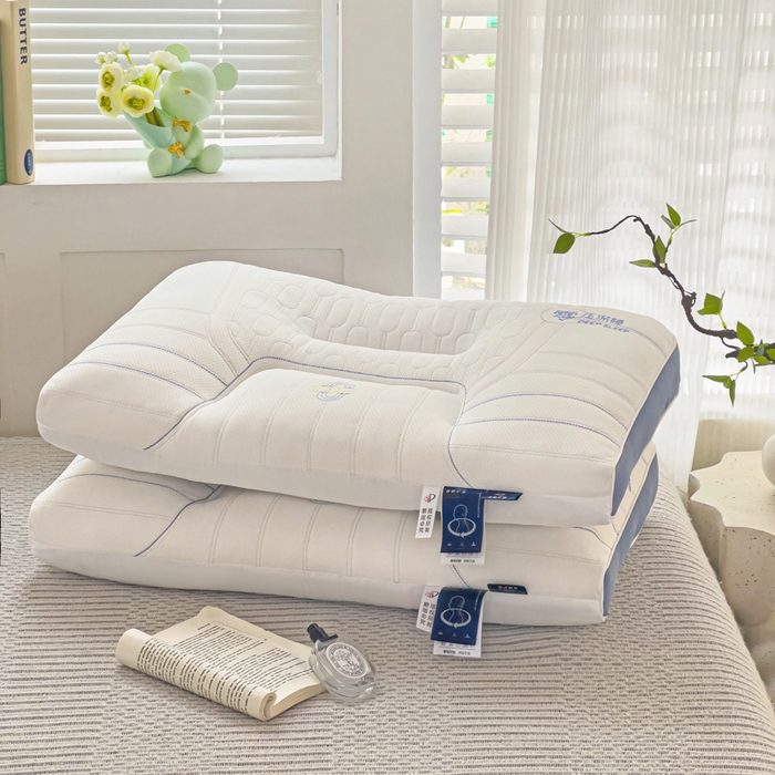 91家纺网 家纺一手货源 找家纺 （总）2025新款透气乳胶零压深睡舱枕头成人护颈椎助睡眠专用枕头枕芯