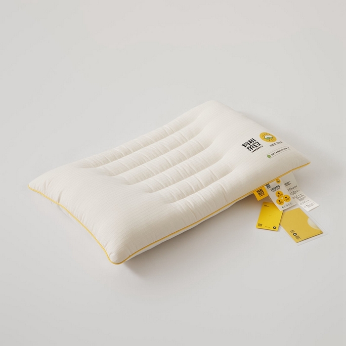 境月枕芯坊 2025新款有机柔豆护颈枕 有机柔豆护颈枕-儿童款30*50cm