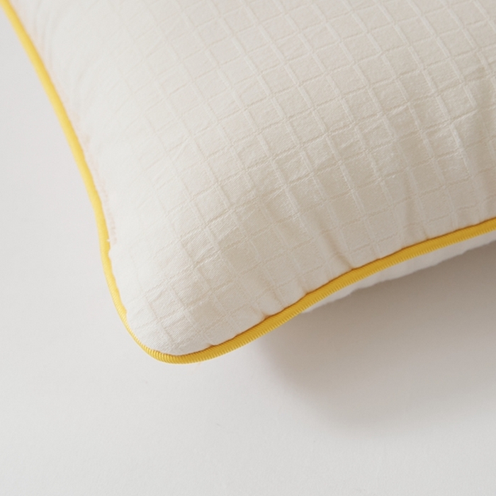 91家纺网 家纺一手货源 找家纺 境月枕芯坊 2025新款有机柔豆护颈枕 有机柔豆护颈枕-学生款40*60cm