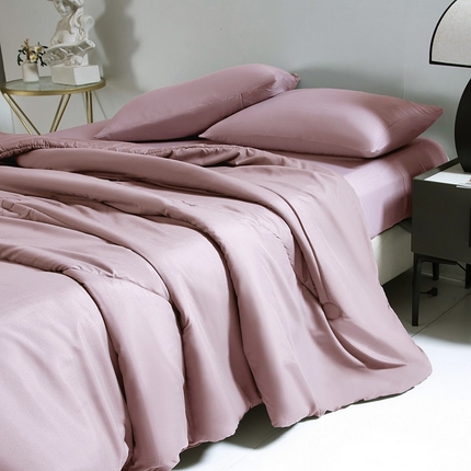 91家纺网 家纺一手货源 找家纺 （总）喜歌家居 2025新款针织棉大豆纤维夏被件套