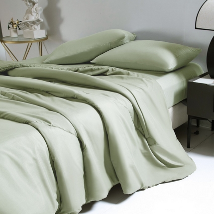 91家纺网 家纺一手货源 找家纺 （总）喜歌家居 2025新款针织棉大豆纤维夏被件套