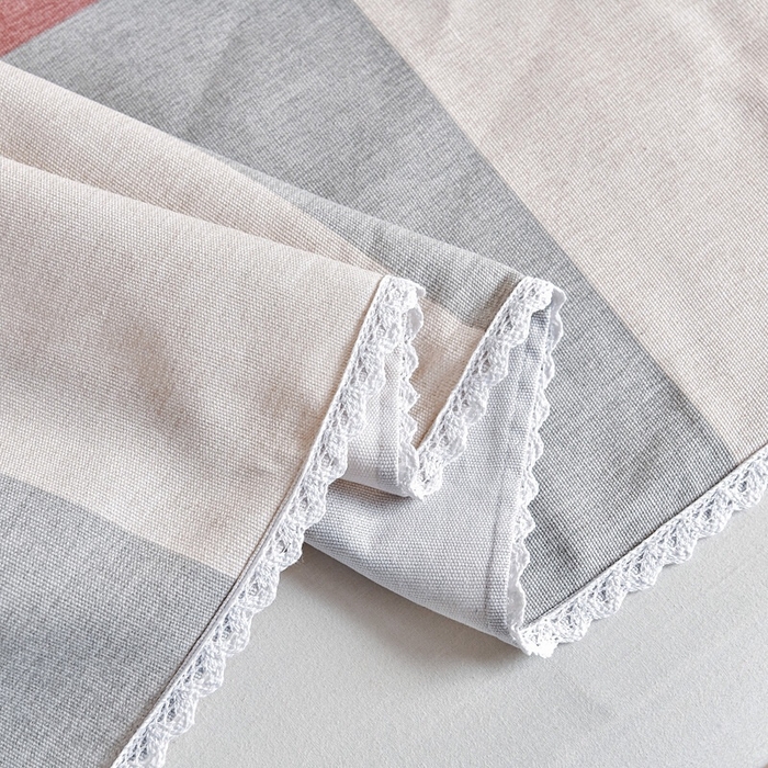 91家纺网 家纺一手货源 找家纺 慕绸家纺（原萌宝老粗布厂家） 2025新款老粗布老帆布空调软凉席原棉粗纱系列床单三件套 LOVE