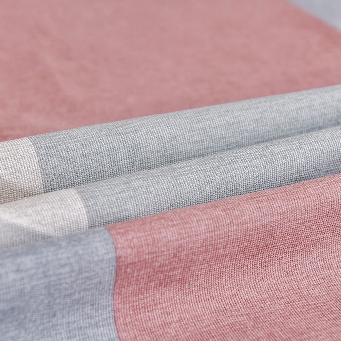 91家纺网 家纺一手货源 找家纺 慕绸家纺（原萌宝老粗布厂家） 2025新款老粗布老帆布空调软凉席原棉粗纱系列床单三件套 LOVE