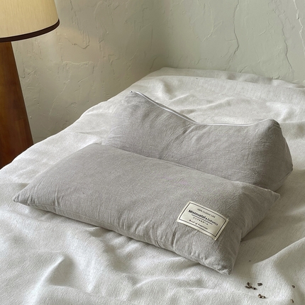 91家纺网 家纺一手货源 找家纺 （总）番茄+ 2025新款三角牵引组合枕棉麻荞麦枕