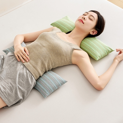 91家纺网 家纺一手货源 找家纺 （总）乐可 2025新款荞麦壳3D腰枕