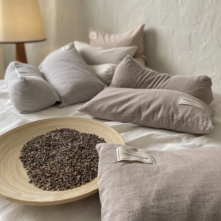 （总）番茄+ 2025新款三角牵引组合枕棉麻荞麦枕