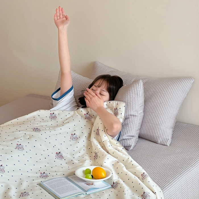 91家纺网 家纺一手货源 找家纺 汇庭2025新款奇趣夏被 泡泡小象