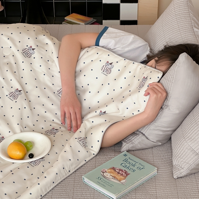 91家纺网 家纺一手货源 找家纺 汇庭2025新款奇趣夏被 泡泡小象