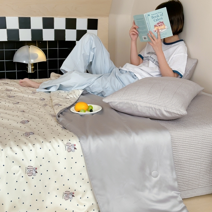 91家纺网 家纺一手货源 找家纺 汇庭2025新款奇趣夏被 泡泡小象