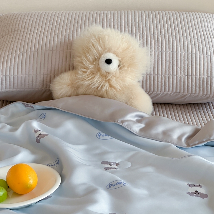 91家纺网 家纺一手货源 找家纺 汇庭2025新款奇趣夏被 瑞拉