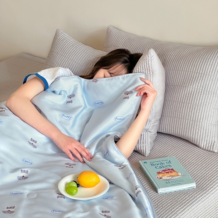 91家纺网 家纺一手货源 找家纺 汇庭2025新款奇趣夏被 瑞拉