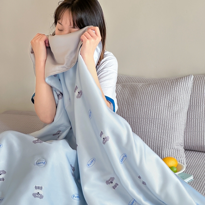 91家纺网 家纺一手货源 找家纺 汇庭2025新款奇趣夏被 瑞拉