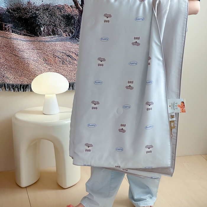 91家纺网 家纺一手货源 找家纺 汇庭2025新款奇趣夏被 瑞拉